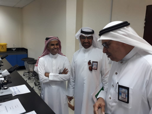 A Delegation from the Presidency of Meteorology and Environment Visits the College of Public Health and Health Informatics